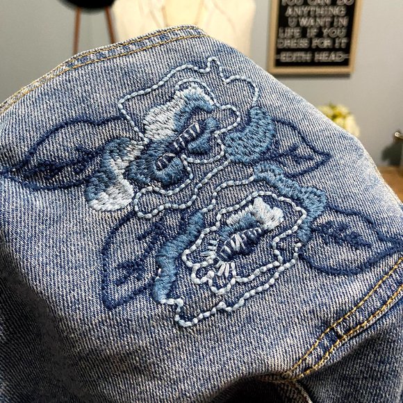 Embroidered Jean Jacket - Picture 4 of 4